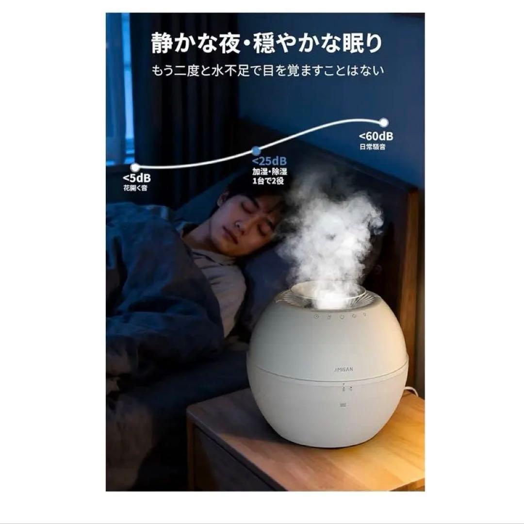 加湿器 除湿機 一体型 自動調整 3L 静音