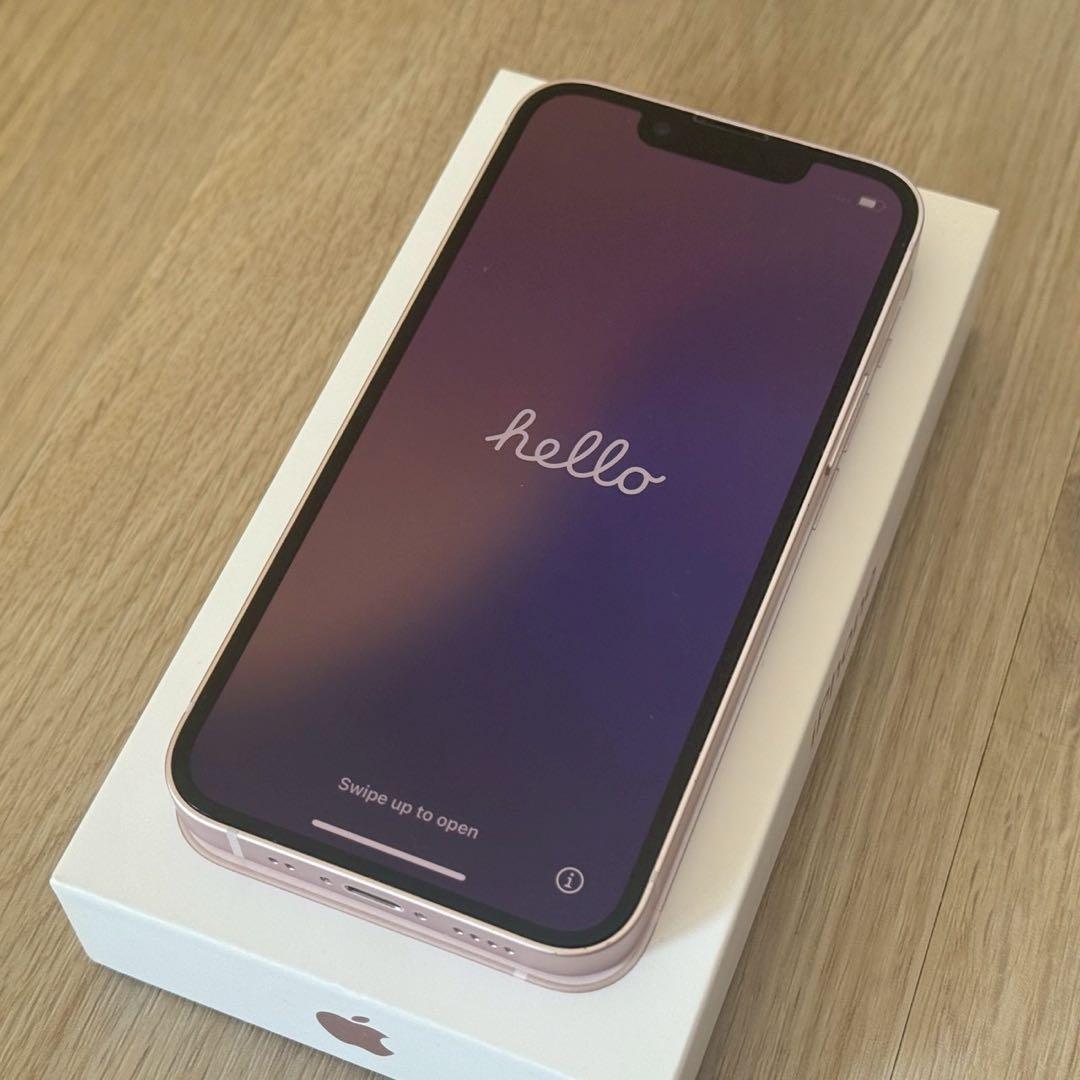 美品 iPhone 13 mini 256GB ピンク SIMフリー