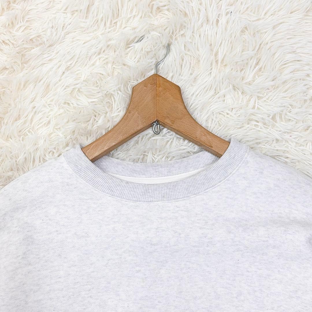 yo biotop cropped sweat shirt ホワイト