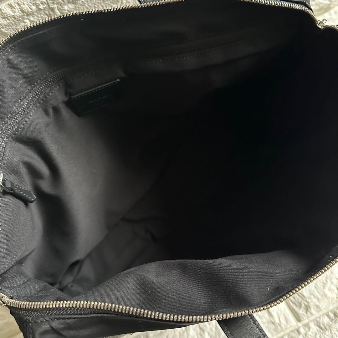 現行品 ポールスミス　ブリーフケース　レザー　ナイロン　ビジネスバック