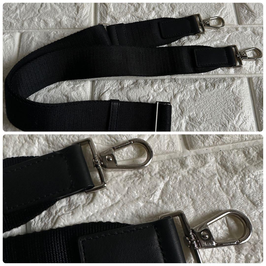 現行品 ポールスミス　ブリーフケース　レザー　ナイロン　ビジネスバック