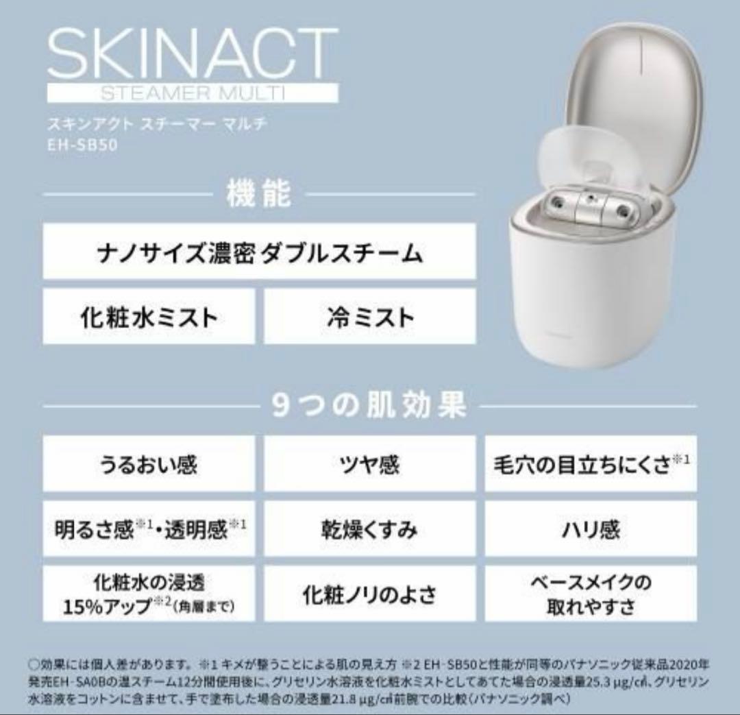 パナソニック　EH-SB50-W ナノケア　フェイススチーマー 新品未使用未開封