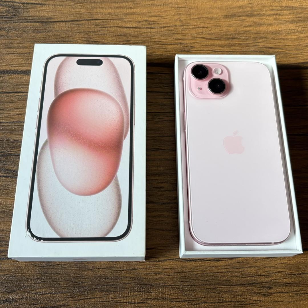 Apple iPhone 15 ピンク 本体 128GB SIMフリー