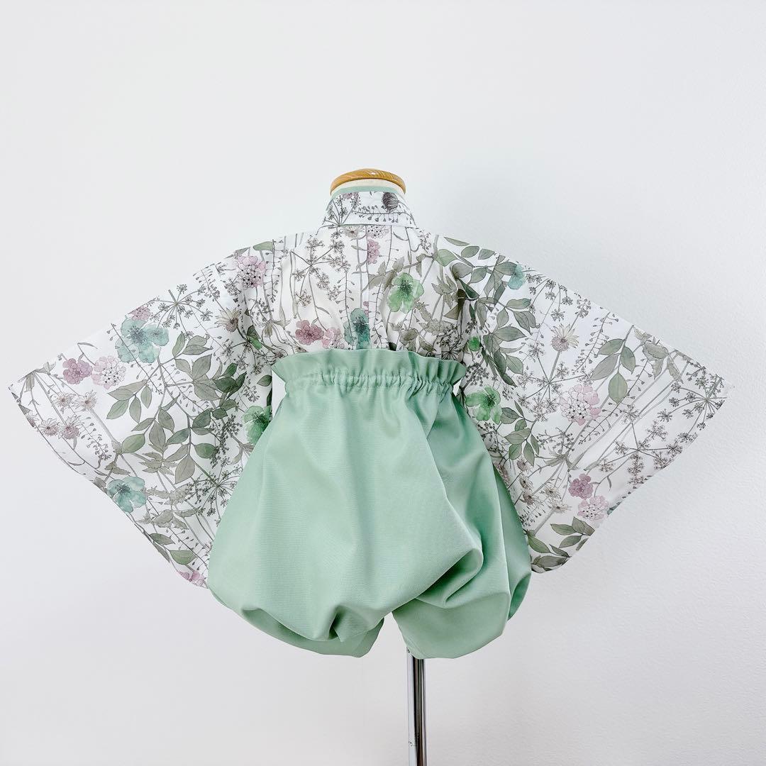 Hanako★［イルマGR］ベビー袴(セパレート)ハンドメイドꕤお食い初め