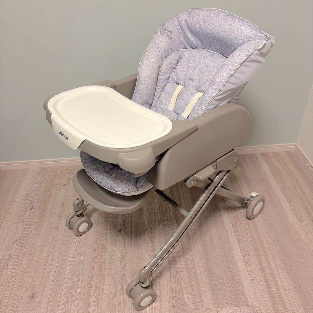 ✨美品✨アップリカ　手動ハイローチェア　ユラリズムスマートプレミアムAB⭐︎