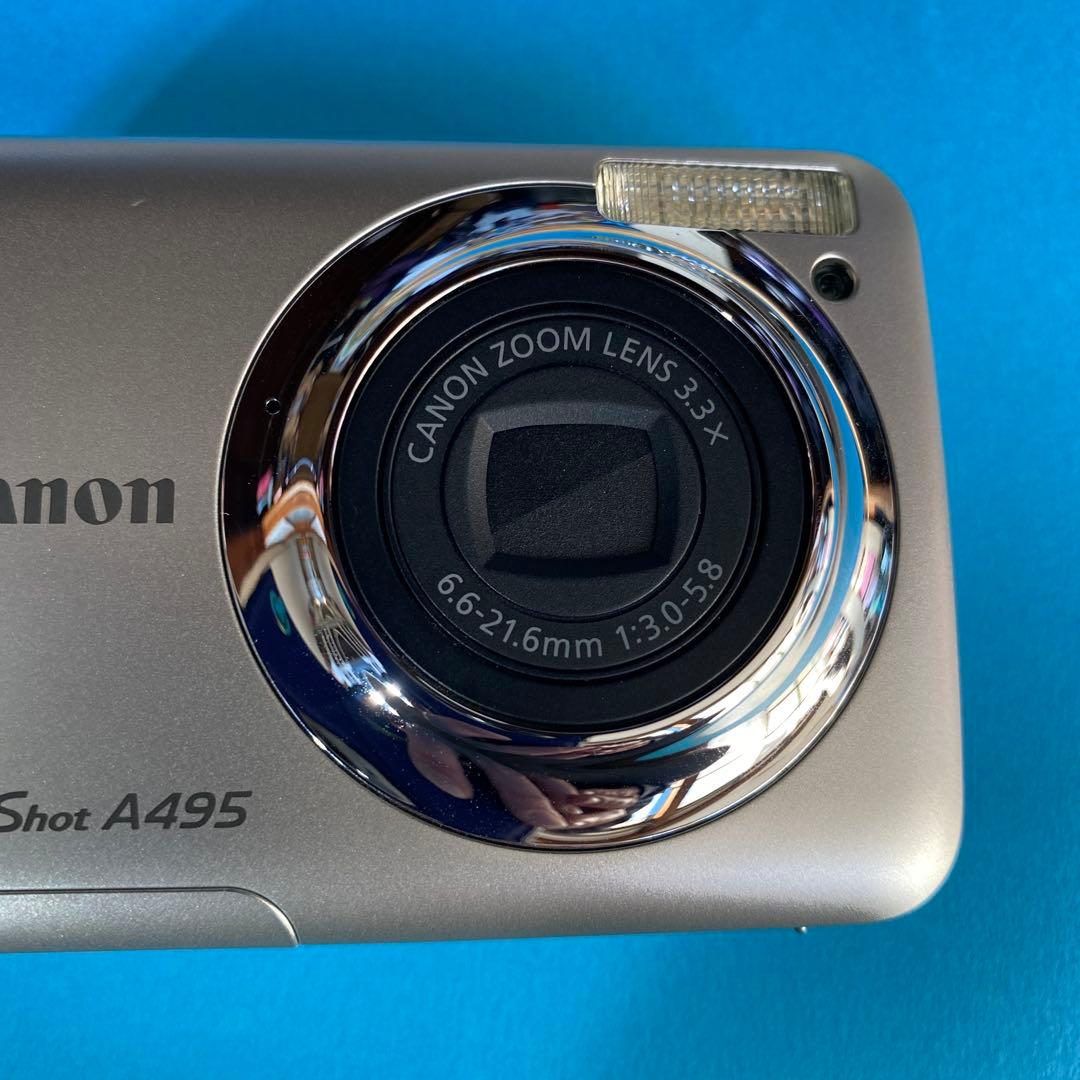 Canon PowerShot A495 コンパクトデジタルカメラ