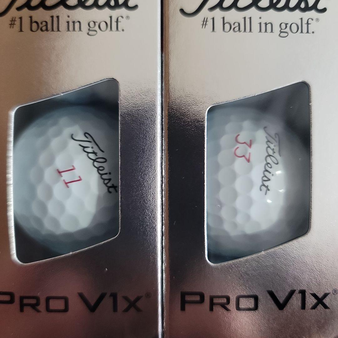 新品タイトリスト　Titleist Pro V1x ゴルフボール 　21球セット