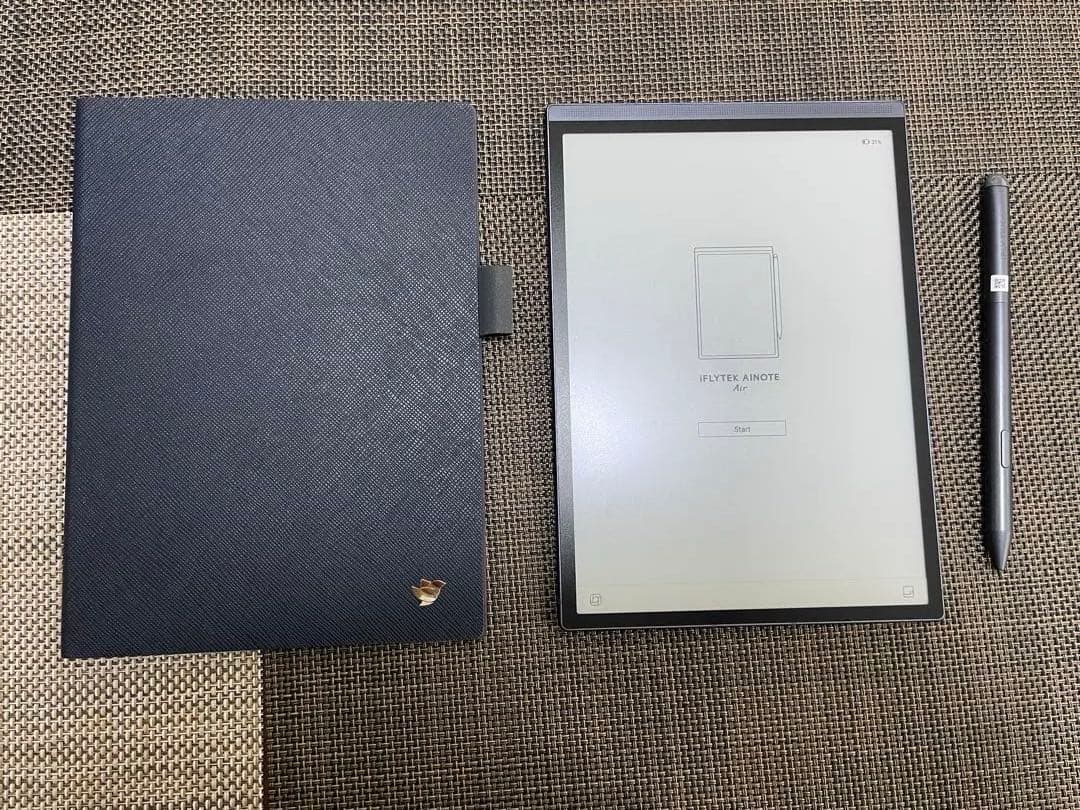 [みっけさん専用] iFLYTEK AINOTE Air2＋純正カバー(ブルー)