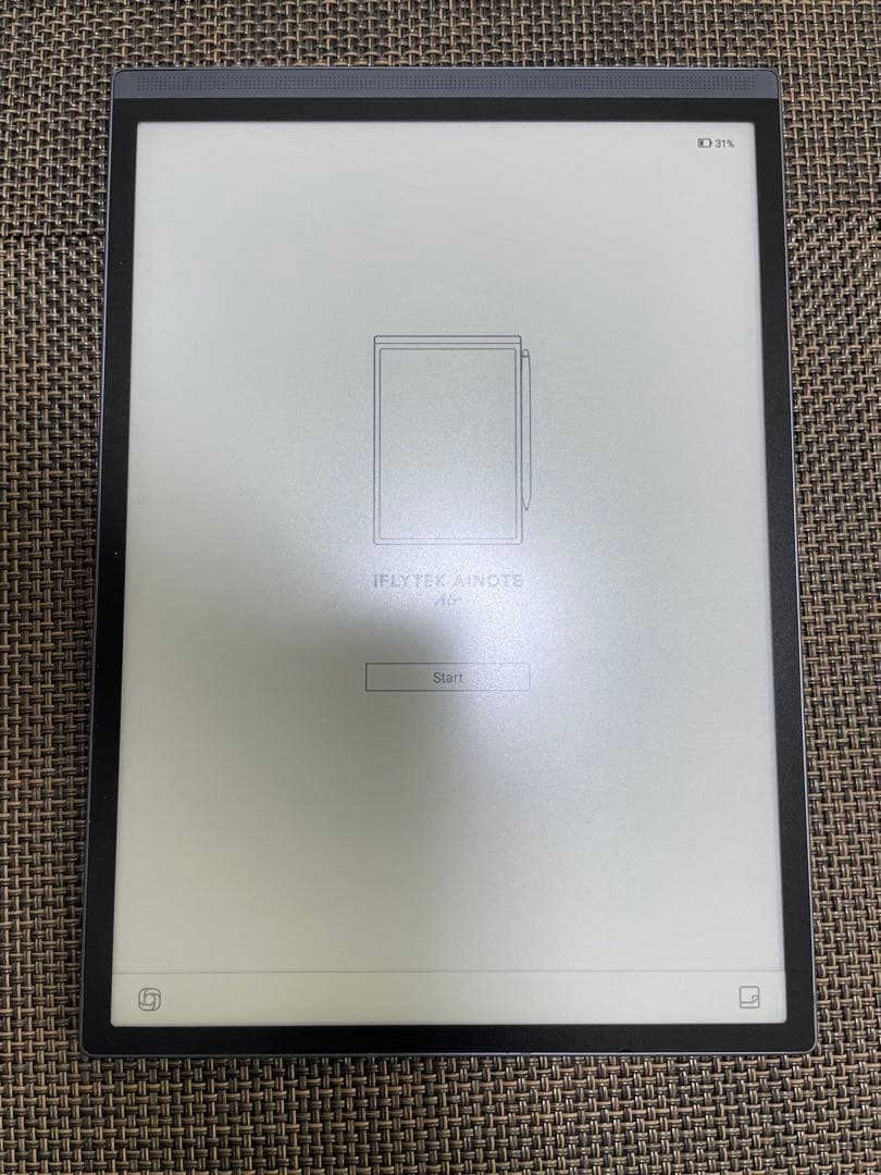 [みっけさん専用] iFLYTEK AINOTE Air2＋純正カバー(ブルー)