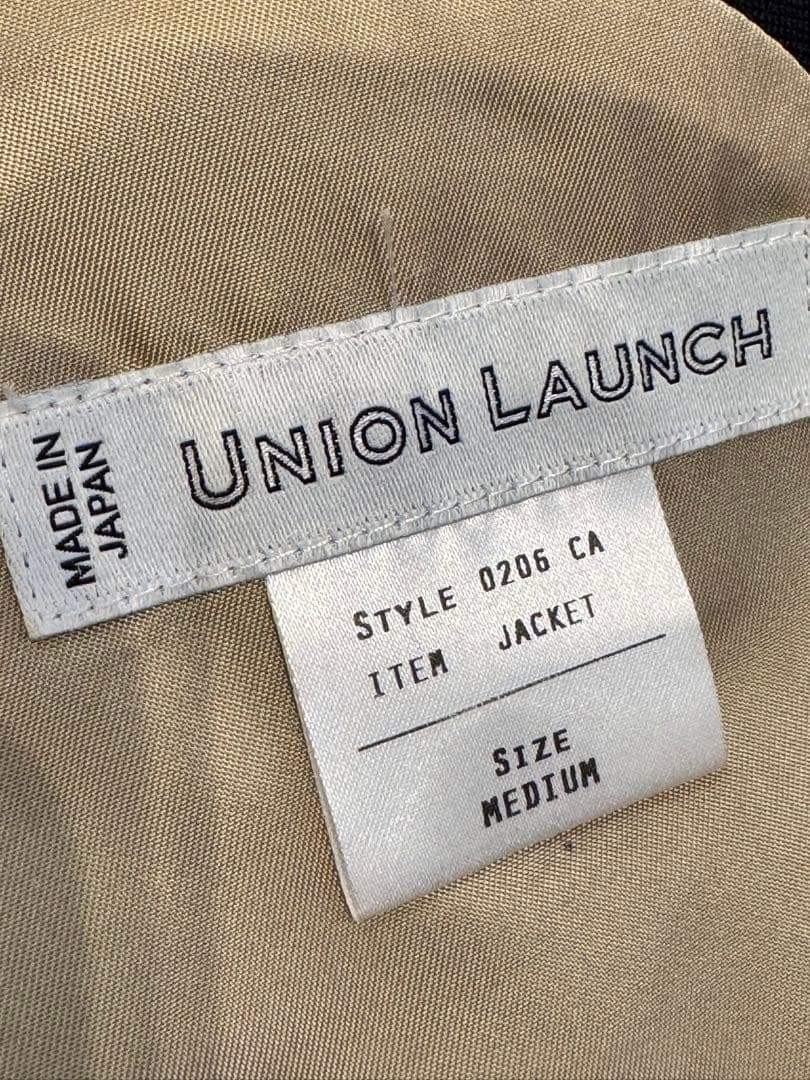 極美品！　希少　ユニオンランチ　レショップ別注 ジャケット　ネイビー　M
