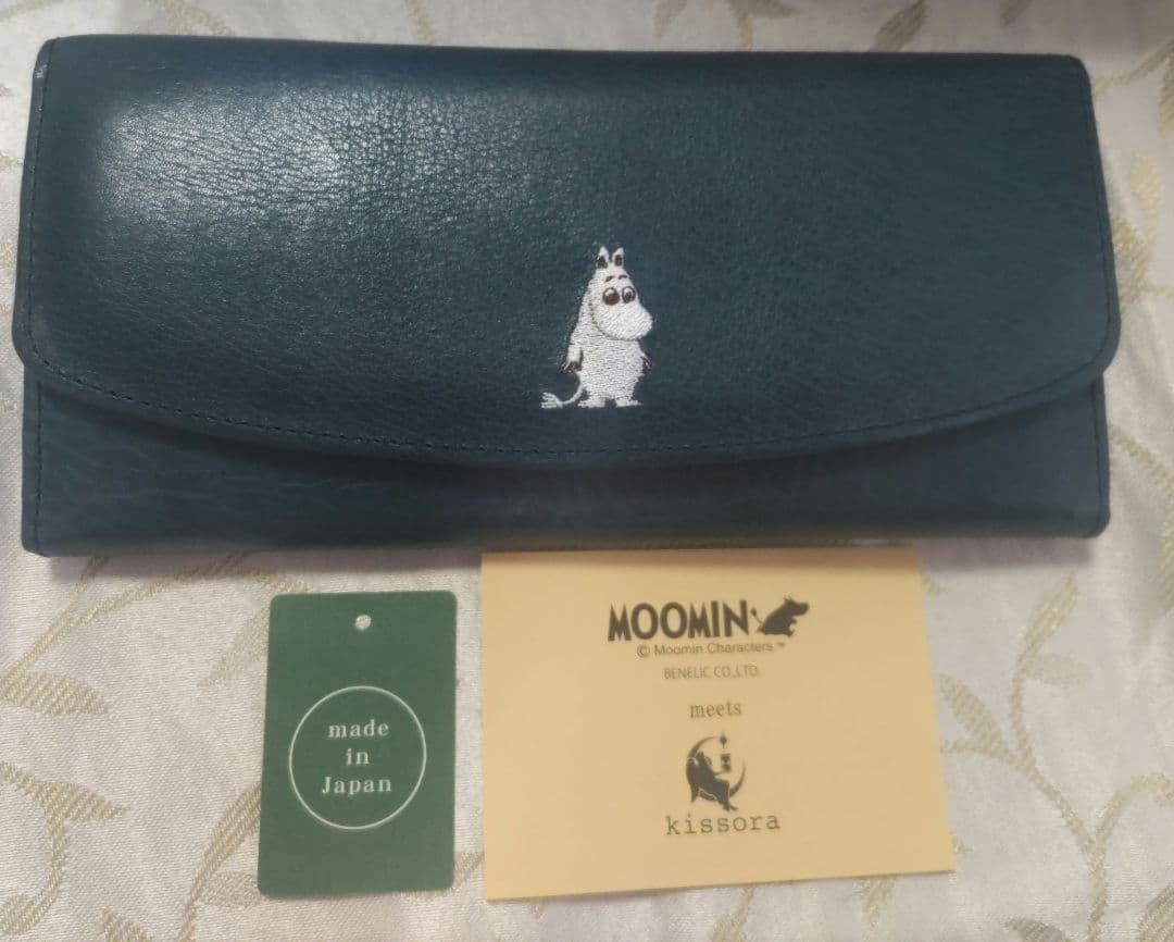 kissoraキソラ　ムーミン　ウォレット/かぶせ長財布