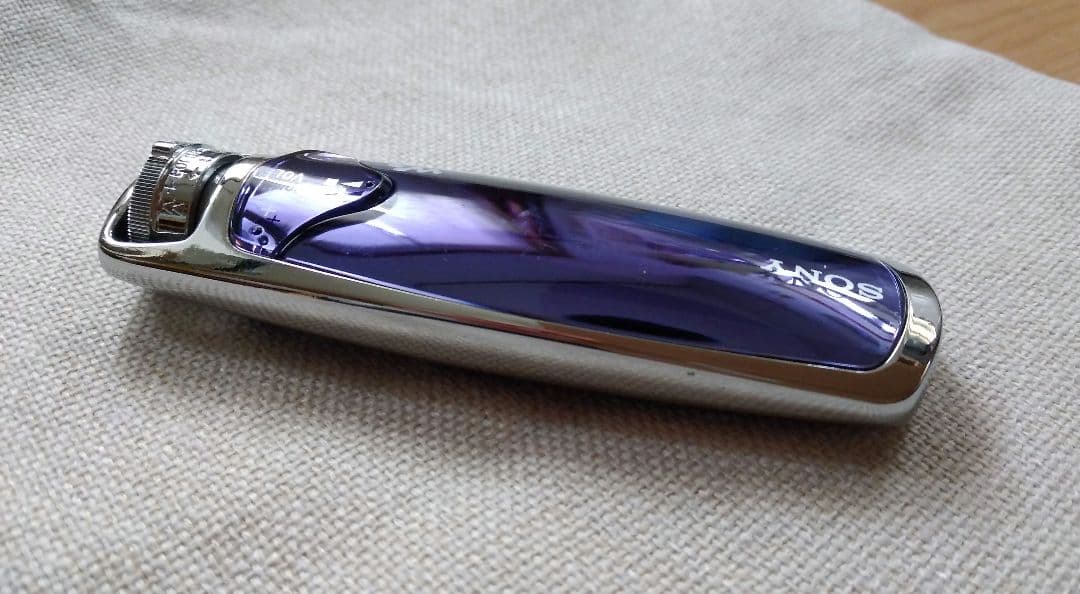 SONY NW-S703F(1GB) バイオレット ウォークマン 専用革ケース