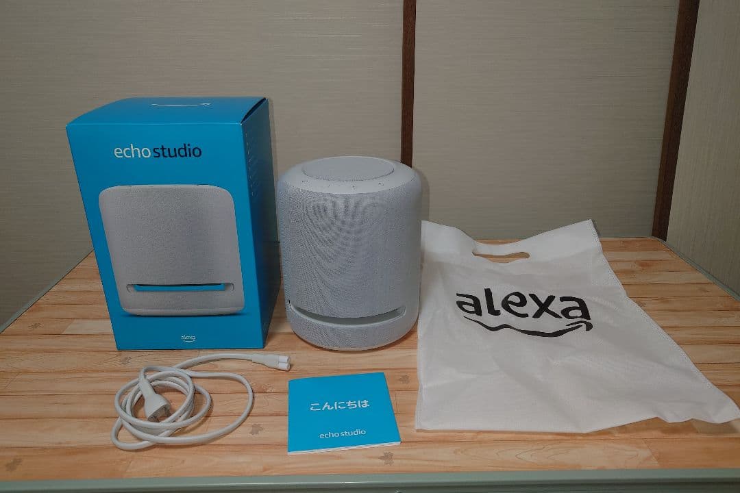 Amazon Echo Studio ホワイト比較的美品