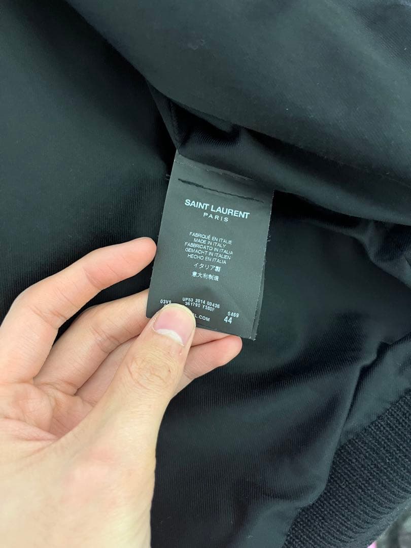 ジャケット・アウター Saint Laurent 14aw teddy jacket 44