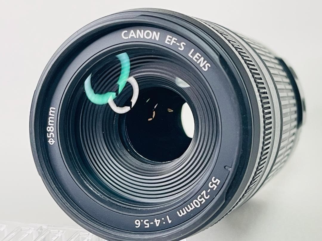 美品✨Canon キャノン EF-S 55-250mm f4-5.6 IS