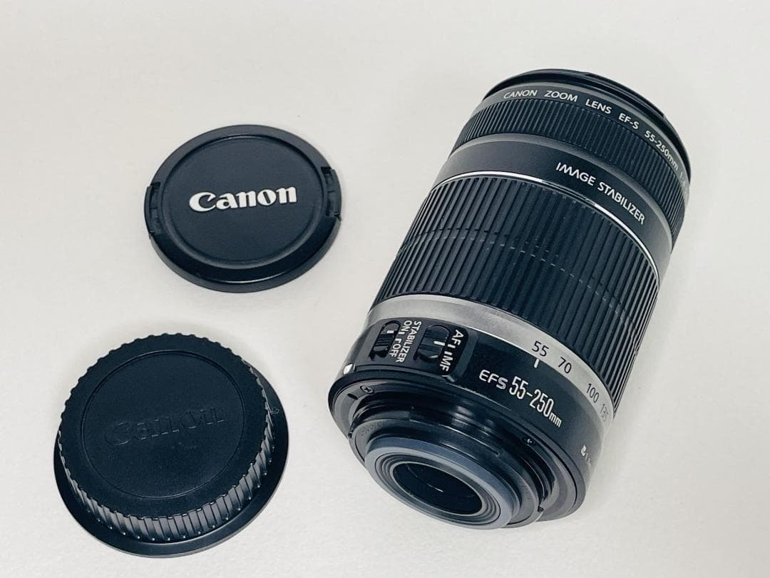 美品✨Canon キャノン EF-S 55-250mm f4-5.6 IS