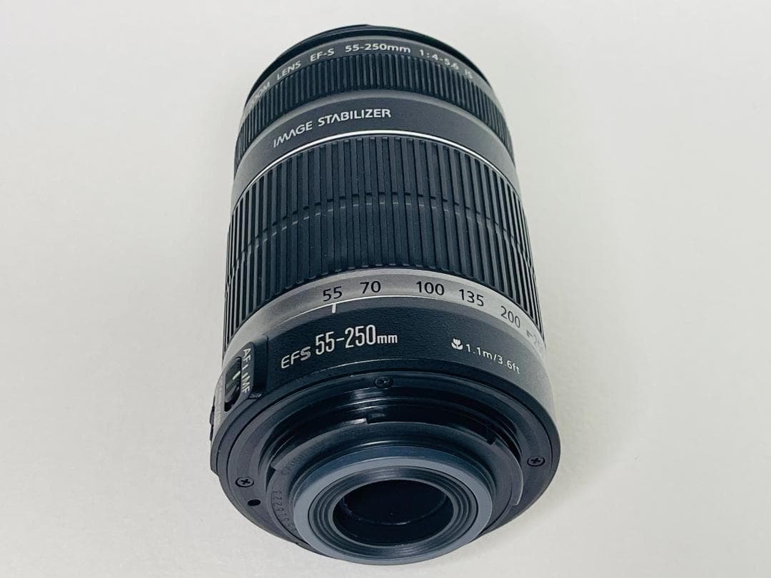 美品✨Canon キャノン EF-S 55-250mm f4-5.6 IS