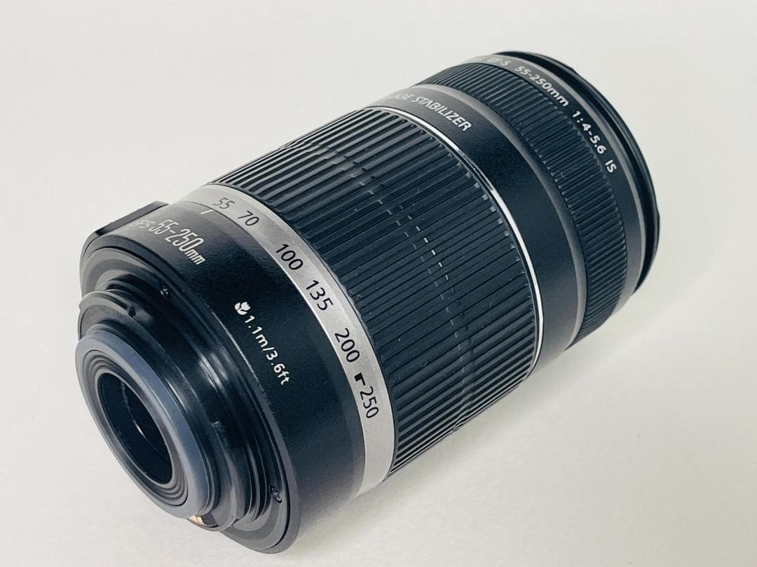 美品✨Canon キャノン EF-S 55-250mm f4-5.6 IS