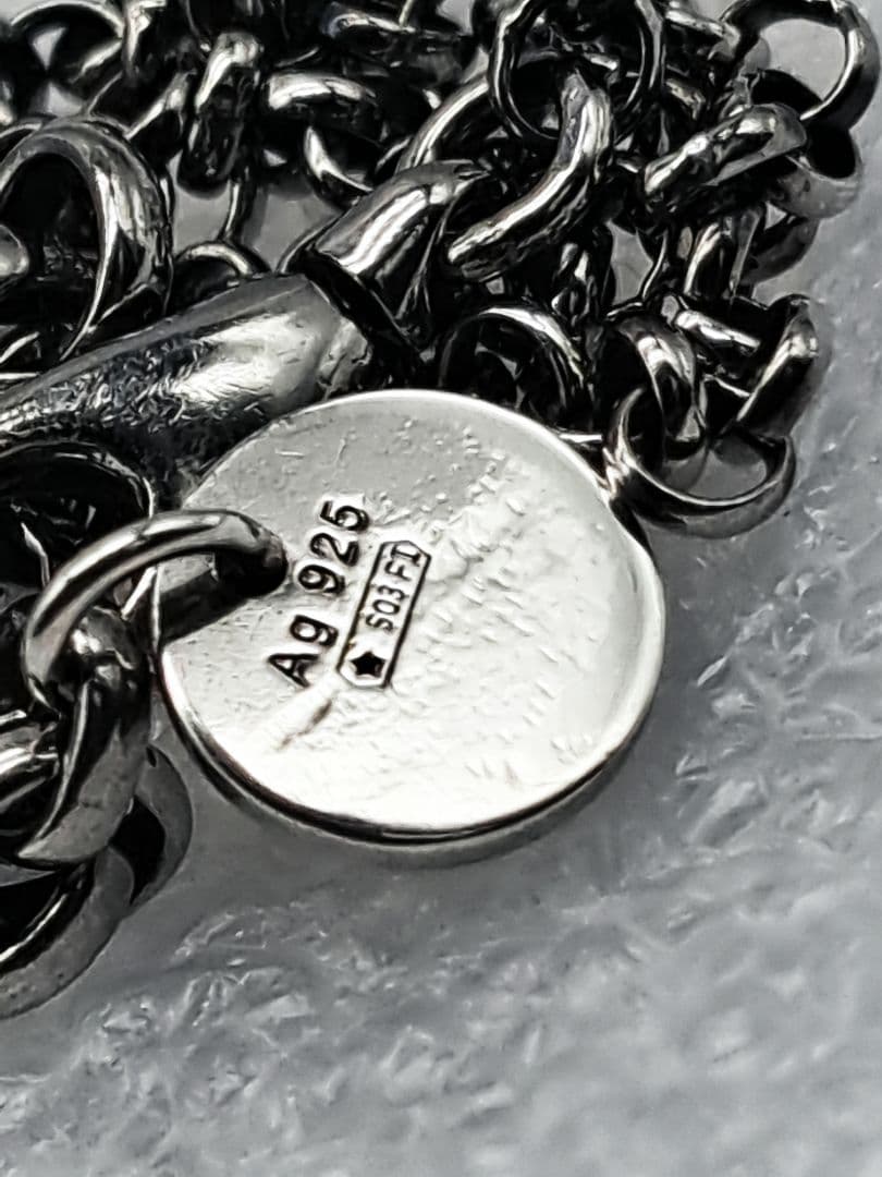 GUCCI ロゴ SV925 ネックレスチェーン