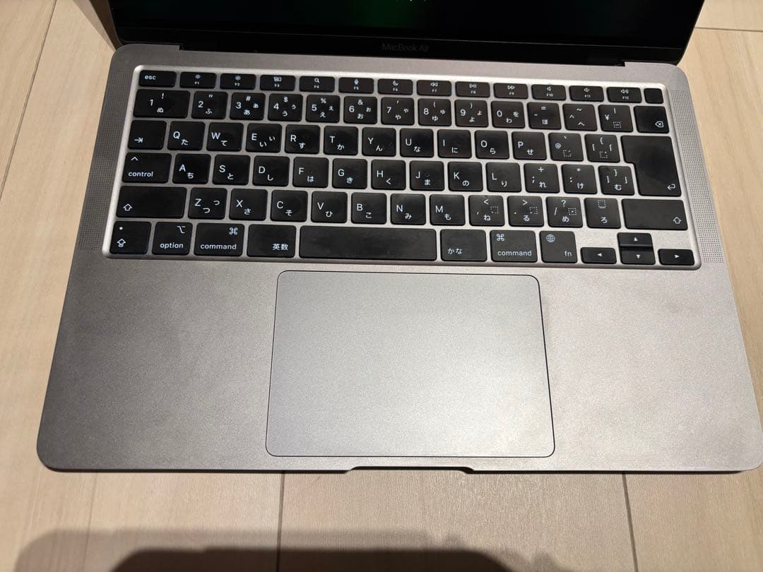 MacBook Air M1本体 8GB 256GB 純正アダプター　ケーブル付