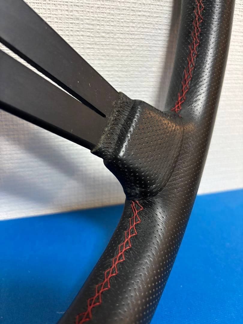 NARDI CLASSIC ブラックレザー＆ブラックスポークステアリング 本体