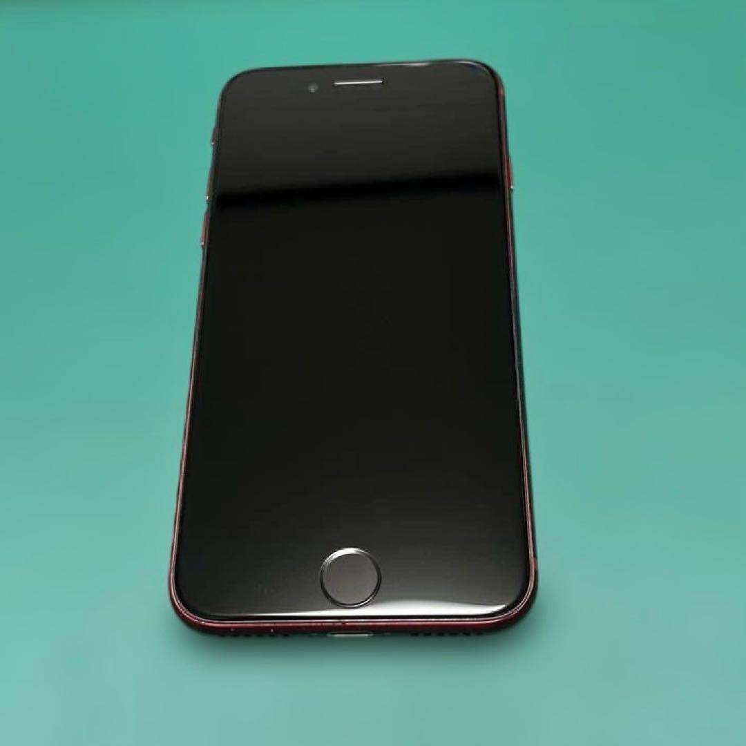 iPhone SE 第3世代 レッド 64GB バテリ100% 120