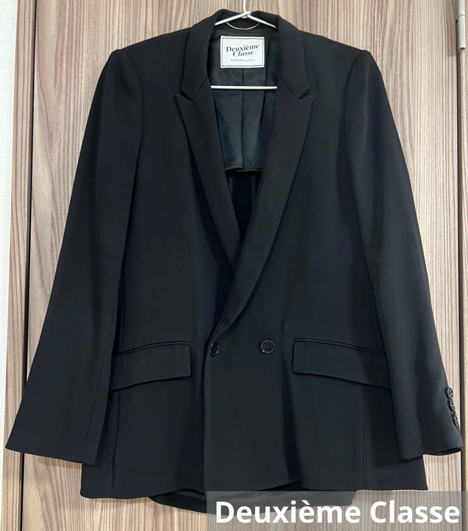 Deuxième Classe ブラック テーラードジャケット
