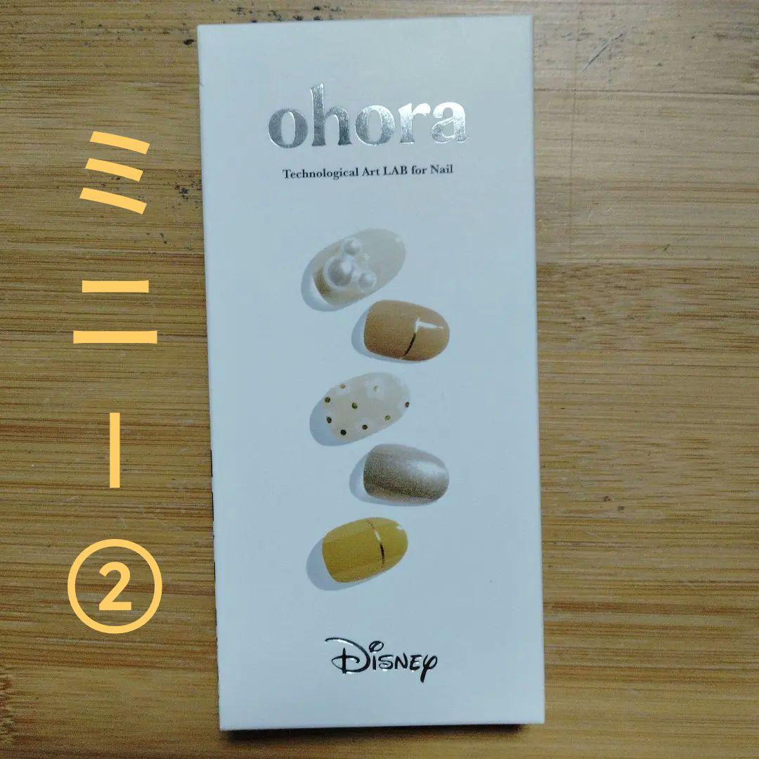 【ohora】ネイルシール セミキュアジェルネイル ディズニーコラボ 5種