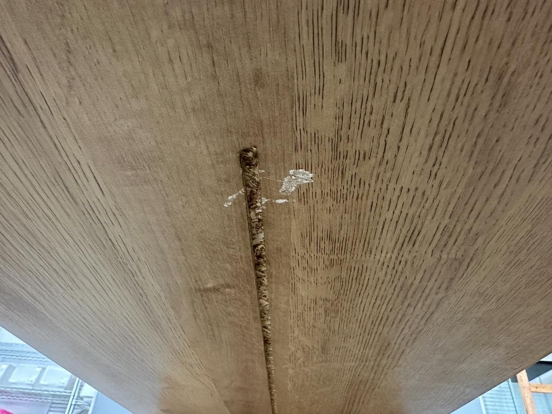 LOWYA 伸縮式キッチンカウンター 食器棚 ブラウン