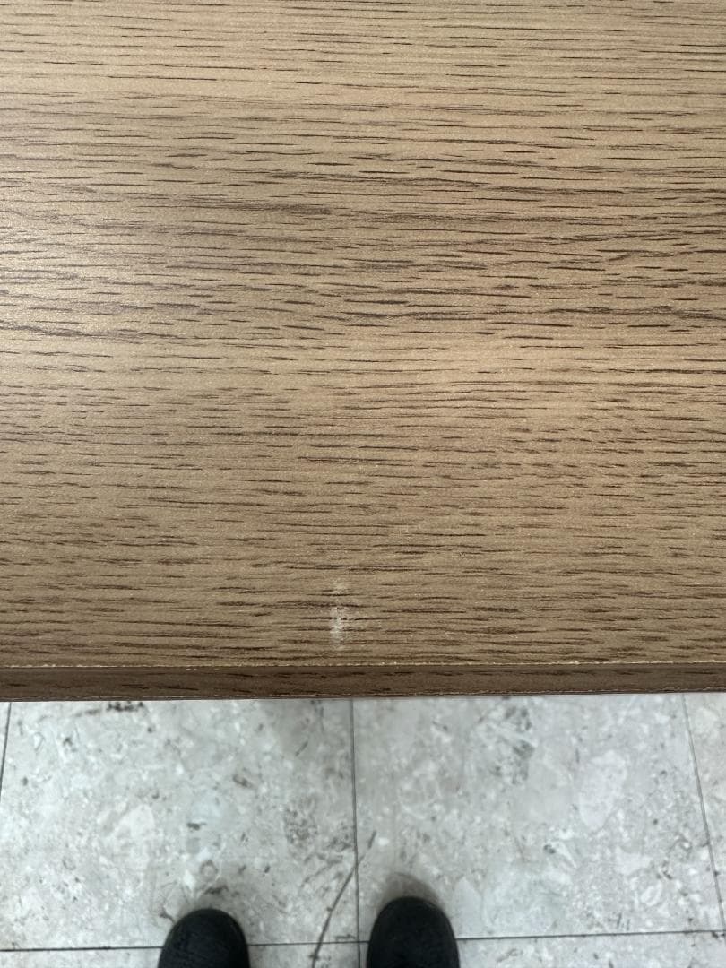 LOWYA 伸縮式キッチンカウンター 食器棚 ブラウン