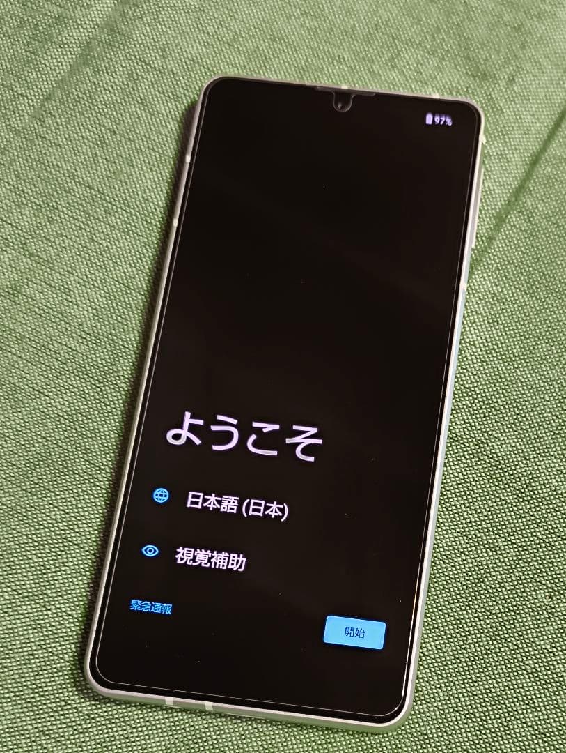 AQUOS sense8 ペールグリーン スマートフォン 本体 SIMフリー