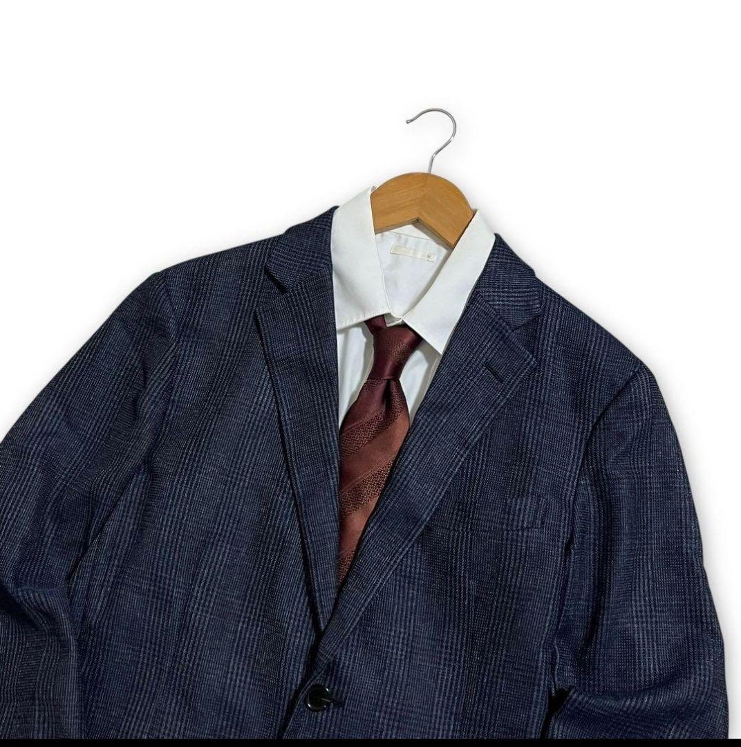 美品 マッキントッシュフィロソフィー グレンチェック柄 セットアップ スーツ