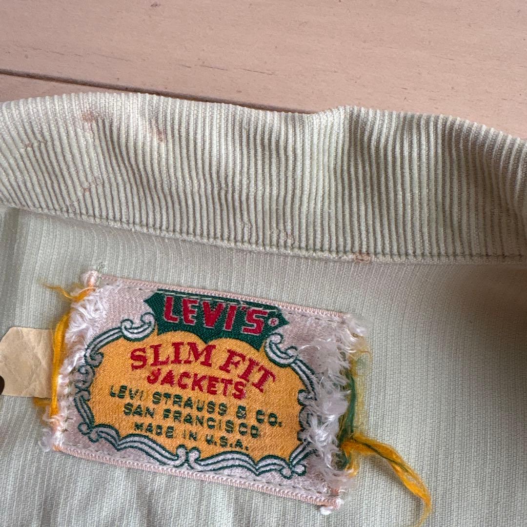 ジャケット・アウター 60s vintage Levi's SLIMFIT JACKET 3rd