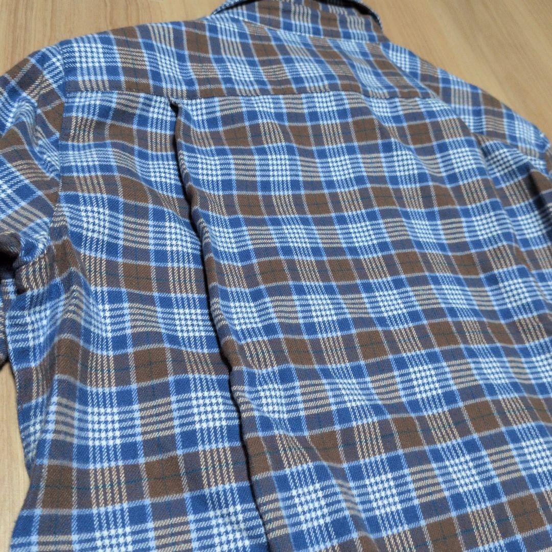 新品タグ付き❗️マドモアゼルノンノン 長袖 チェックネルシャツ　チュニック❣