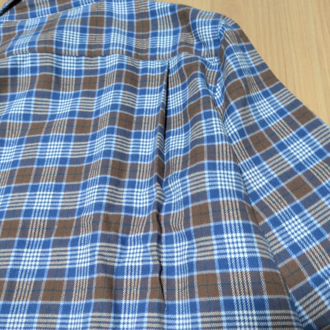 新品タグ付き❗️マドモアゼルノンノン 長袖 チェックネルシャツ　チュニック❣