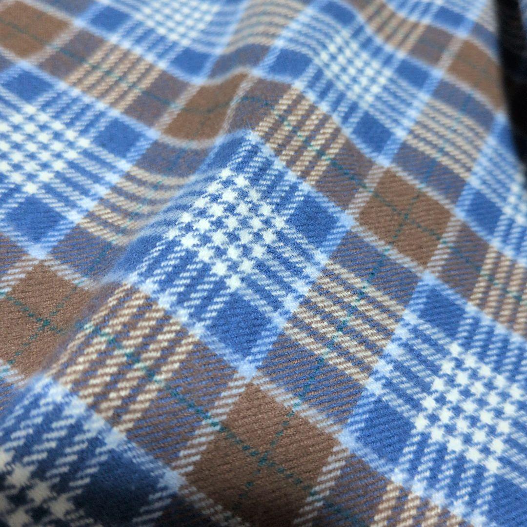 新品タグ付き❗️マドモアゼルノンノン 長袖 チェックネルシャツ　チュニック❣