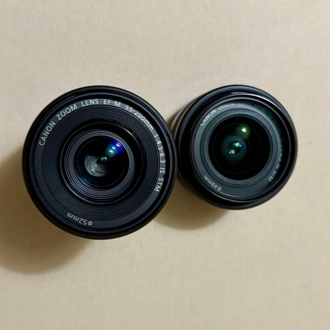 軽量コンパクト・旅に最適✨EOS M6 ダブルズーム＋28mmマクロセット