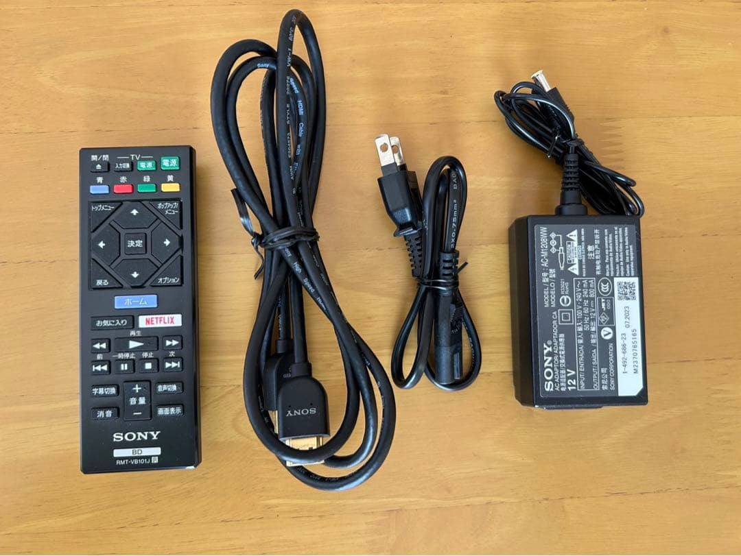 【使用数回・動作確認済み】SONY BDP-S1500 Blu-rayプレーヤー