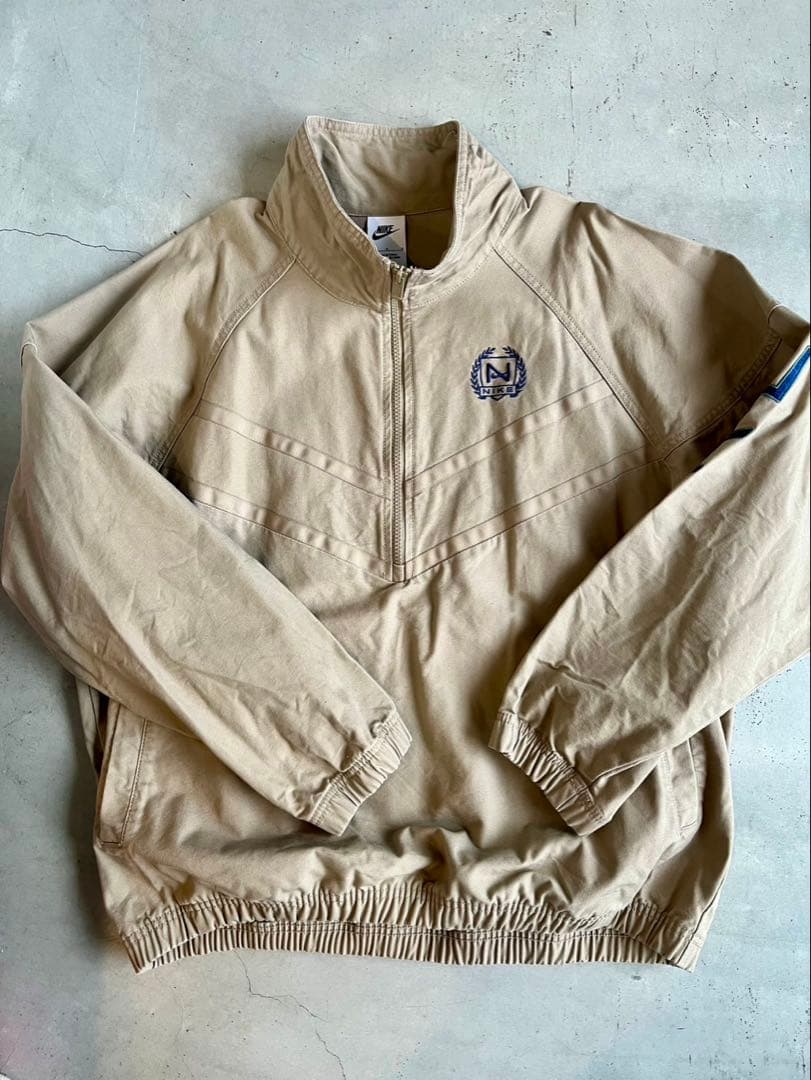 Nike ベージュ キャンバスジャケット