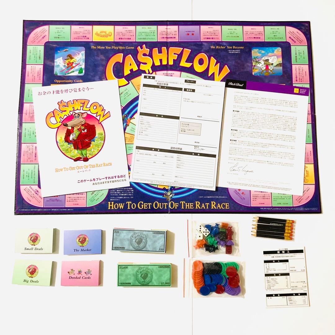 【未使用・極美品】キャッシュフロー101 日本語版 ボードゲーム