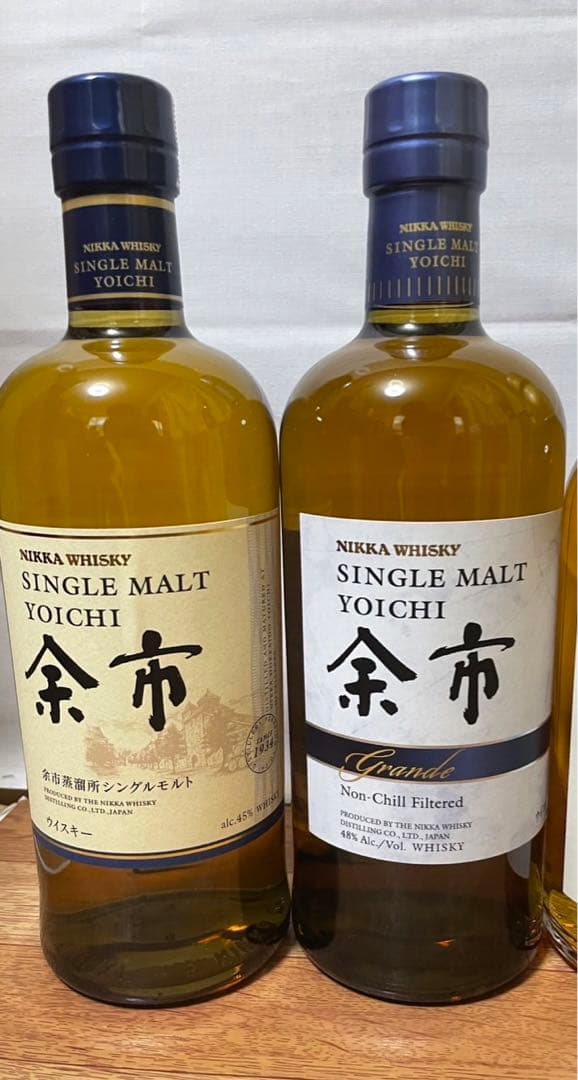 ニッカ 余市&余市グランデ& 余市蒸溜所限定品&フロムザバレル 6本