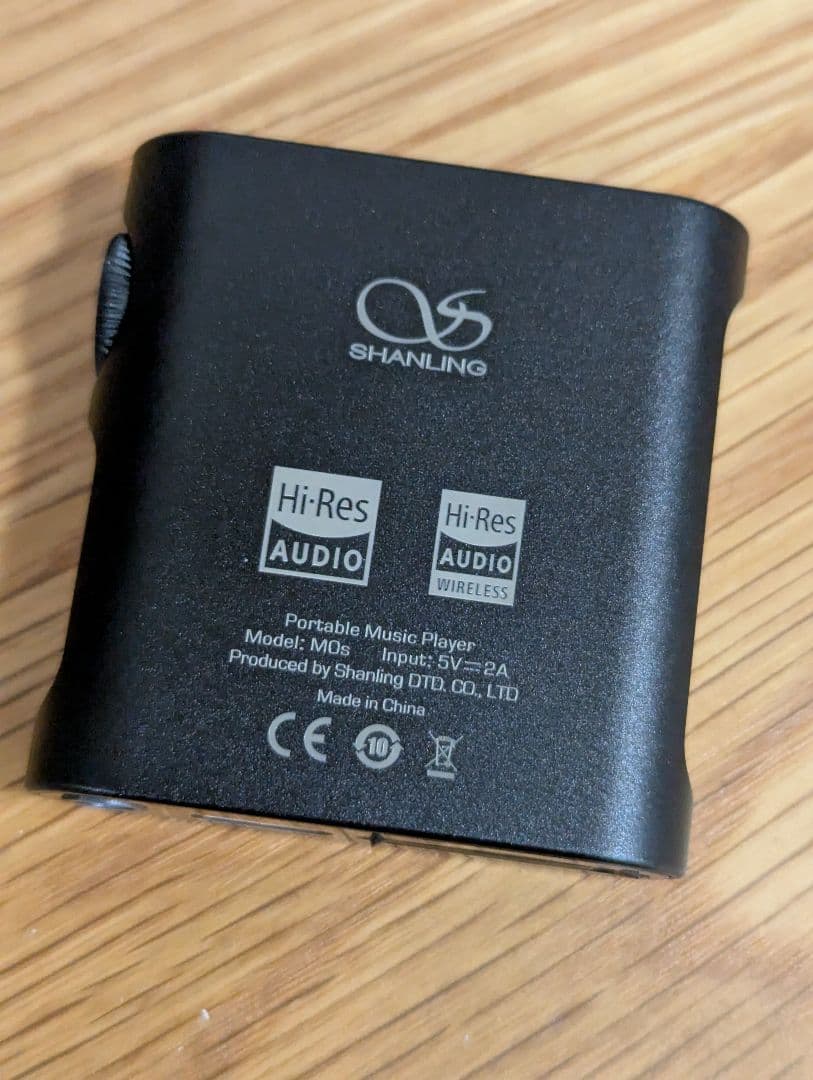 SHANLING M0s ポータブル音楽プレーヤー 黒