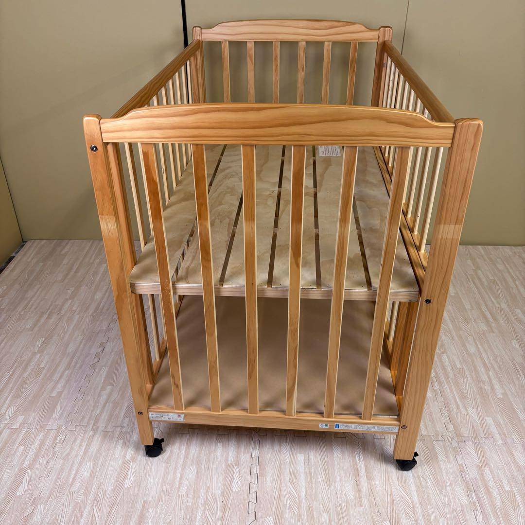 ☆除菌清掃済☆　☆美品☆　大和屋　ハイタイプ　すのこ床板　フロール　ナチュラル