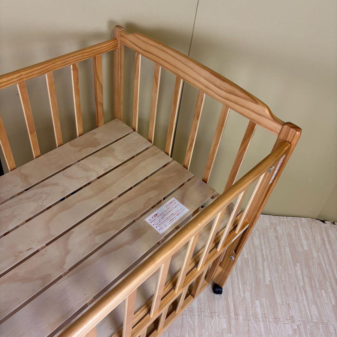 ☆除菌清掃済☆　☆美品☆　大和屋　ハイタイプ　すのこ床板　フロール　ナチュラル