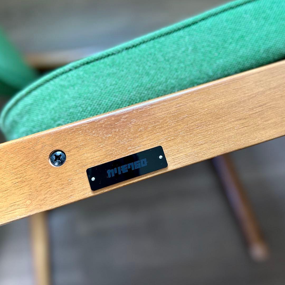 カリモク60 Dチェア【美品】タープグリーン