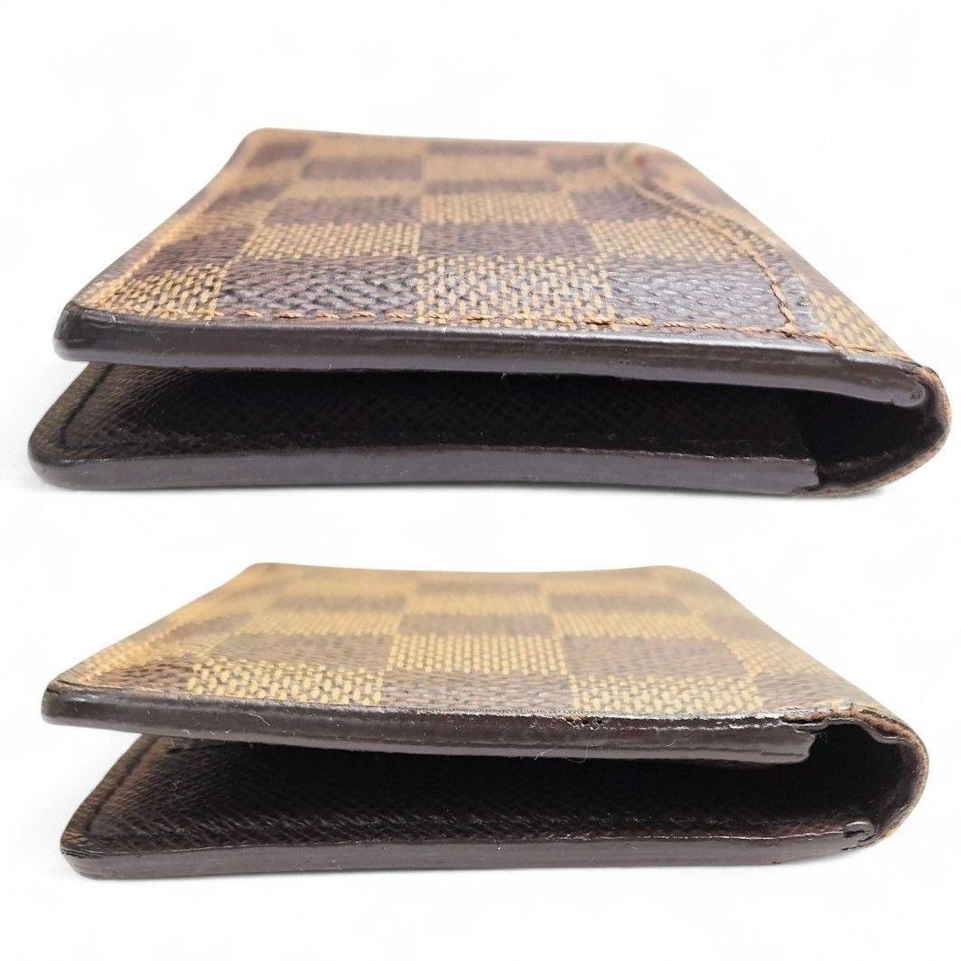 ダミエ エベヌ オーガナイザードゥポッシュ 名刺入れ カードケース ルイヴィトン