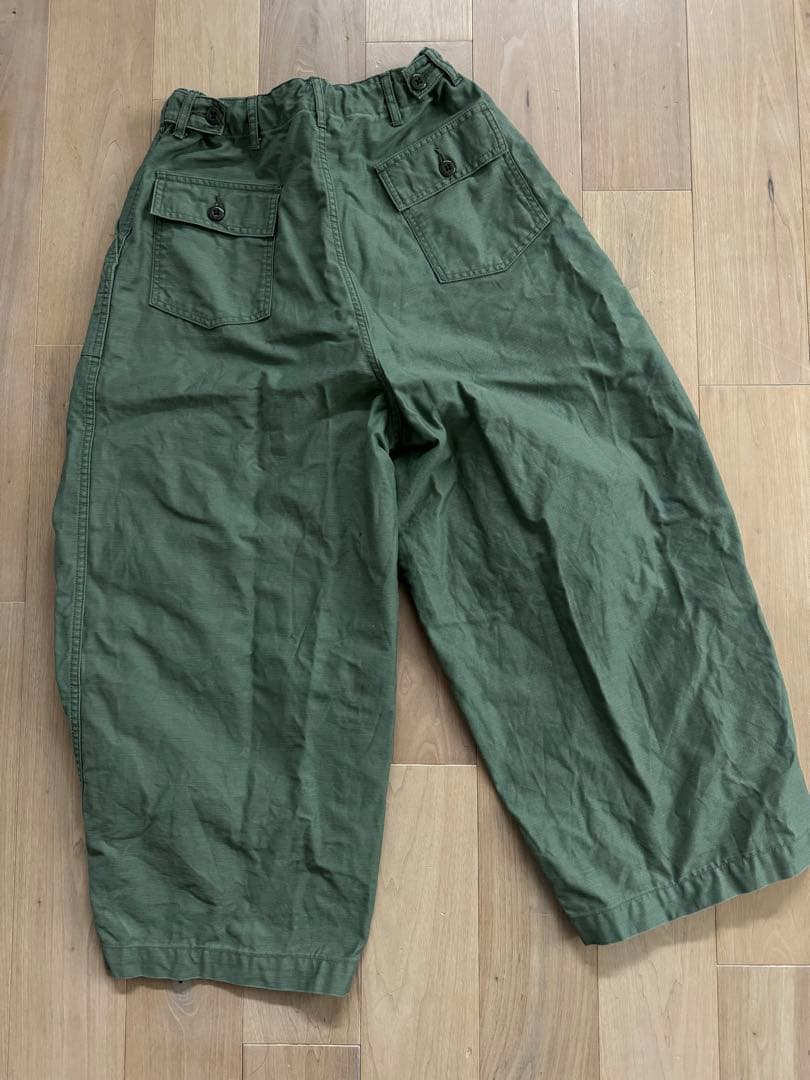 Needles H.D. PANT ヒザデルパンツ　カーキ サイズ1