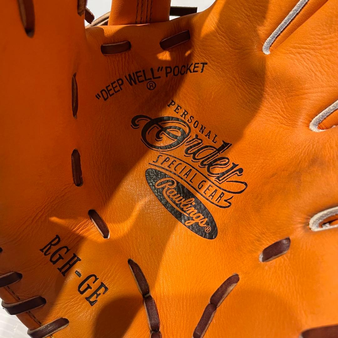 h*u様 【Rawlings/ローリングス】野球　グローブ　スポーツ　サイン入り