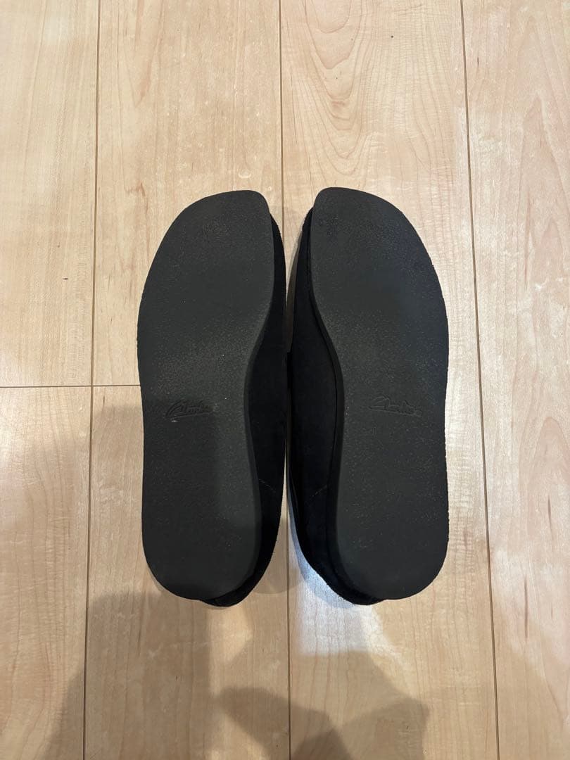 CLARKS ワラビー 27cm ブラック POPEYE min-nano