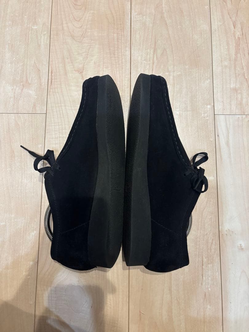 CLARKS ワラビー 27cm ブラック POPEYE min-nano